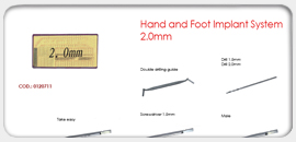 Hand and Foot Implant System 2.0mm